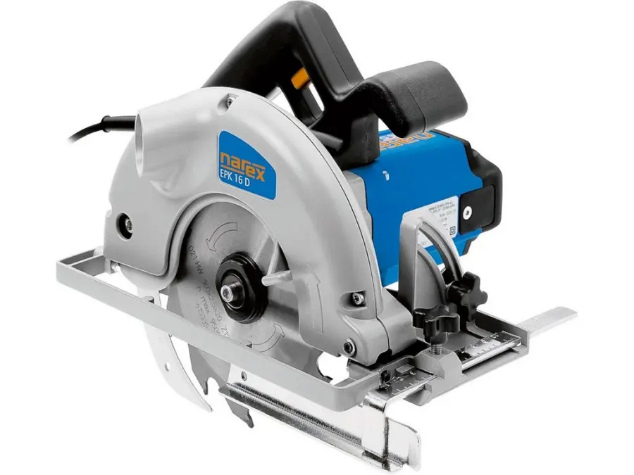 EPK 16 D Kotoučová pila, 1 100 W, 160/55 mm NAREX + 16dílná sada klíčů 4CZech s př.páčkou vy.15°, ISO1711-1 ve vinylovém pouzdře (8-24mm)
